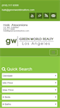 Mobile Screenshot of greenworldrealtors.com