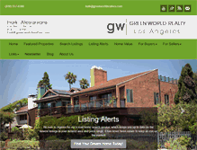Tablet Screenshot of greenworldrealtors.com